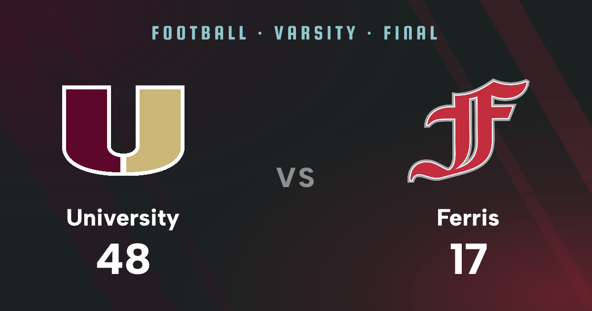 University at Ferris — Varsity Football | Greater Spokane League