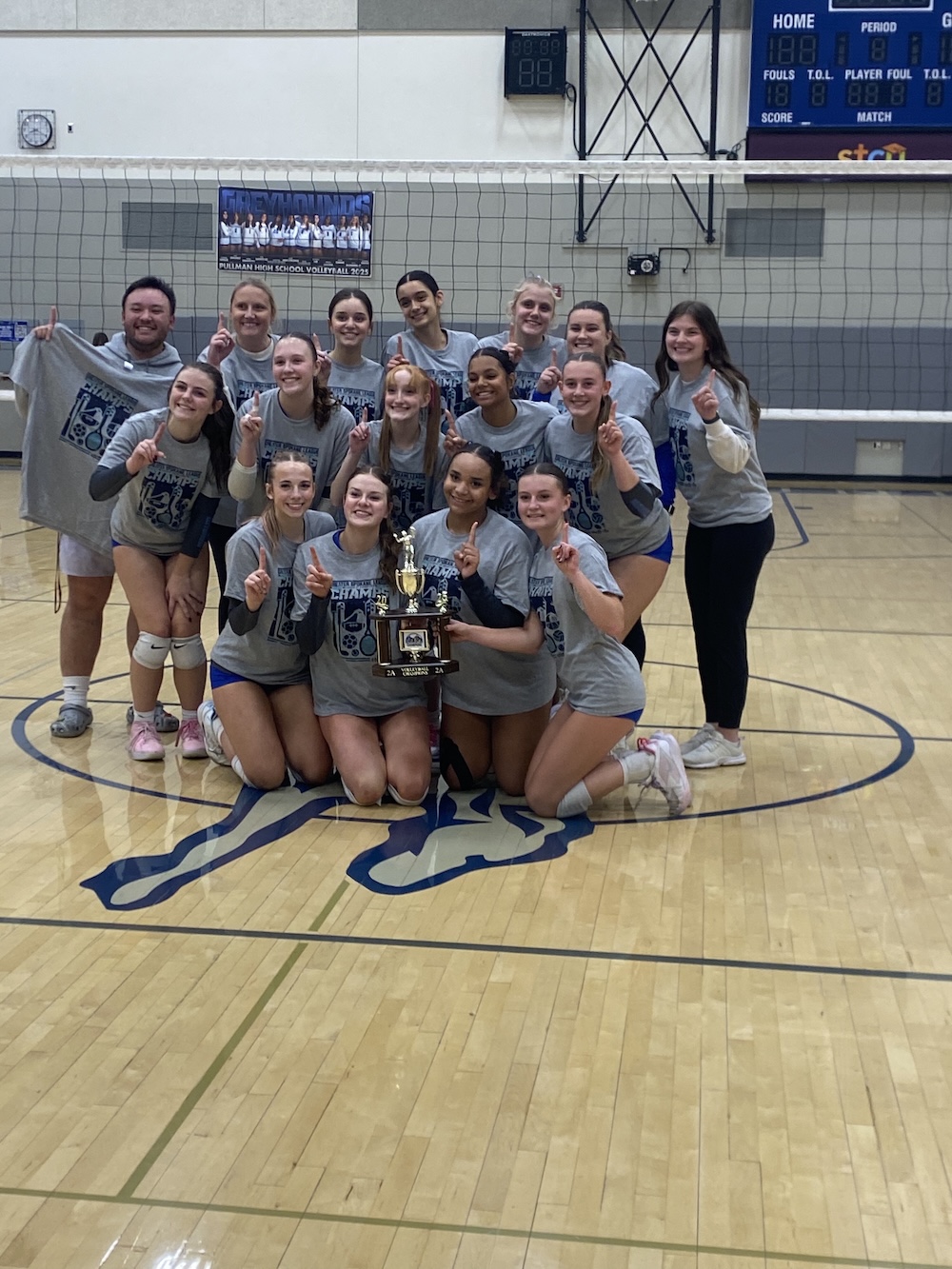 2025 2A Volleyball GSL Champions - Pullman High School