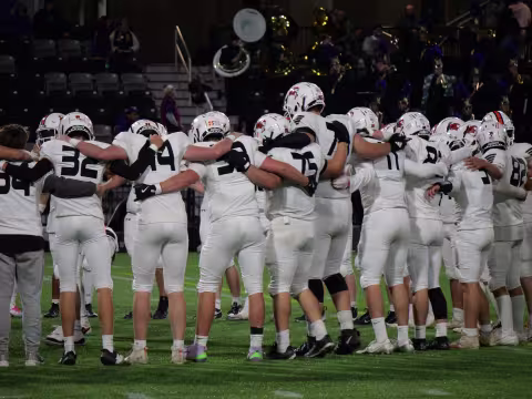 West Valley FB Team Together