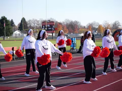 West Valley Cheerleaders v Aberdeen Playoffs