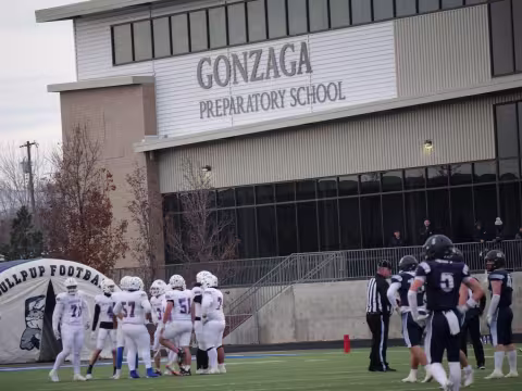 Graham-Kipowsin vs Gonzaga Prep Outside Gonzaga Prep School