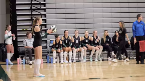 Ridgeline Serving Volleyball