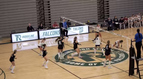 Ridgeline vs Mt. Spokane Volleyball Game
