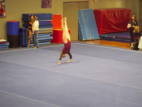 University Girls Gymnastics