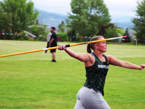 Ridgeline Javelin Throw Track & Field