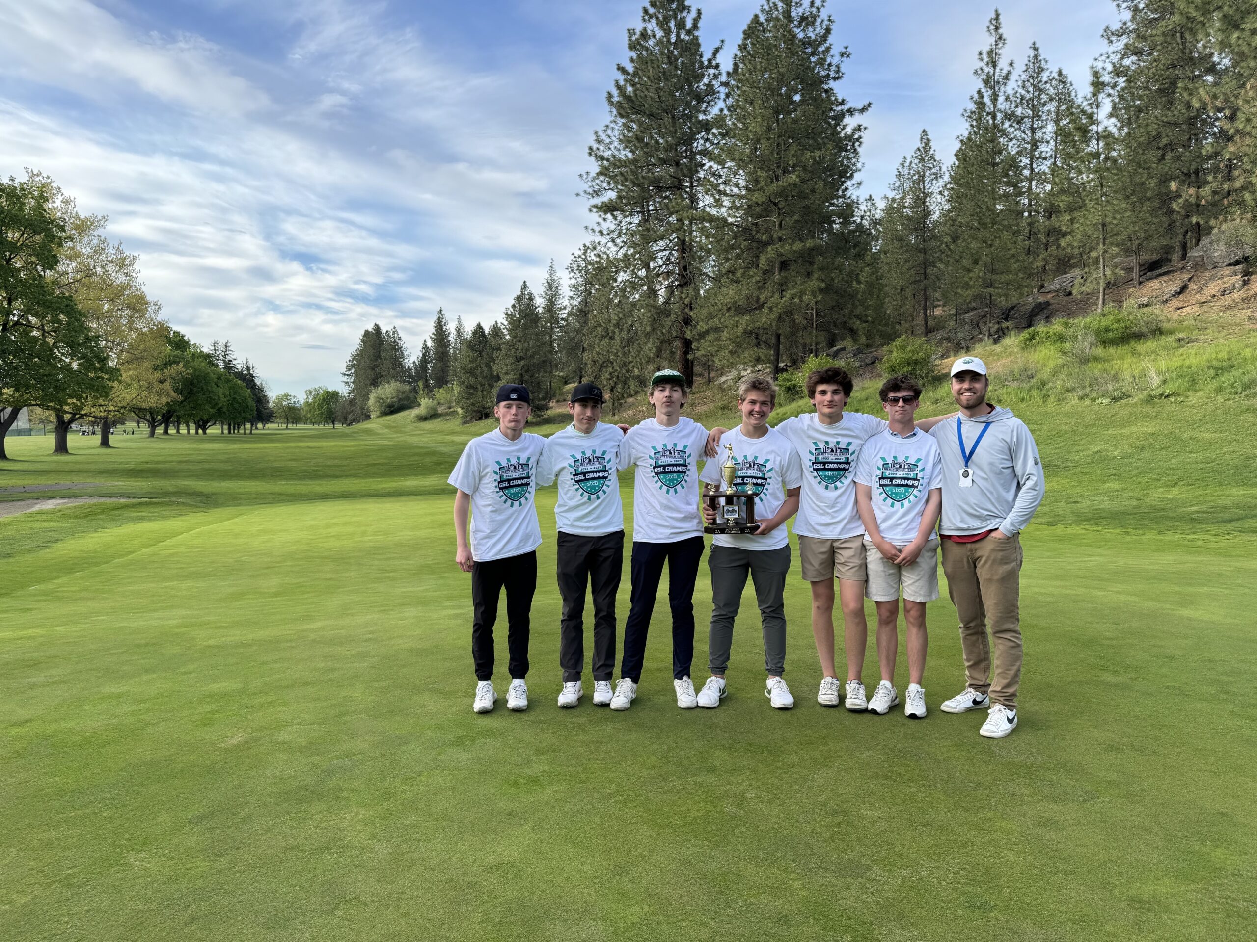 Pullman's Boys 2A Golf Team
