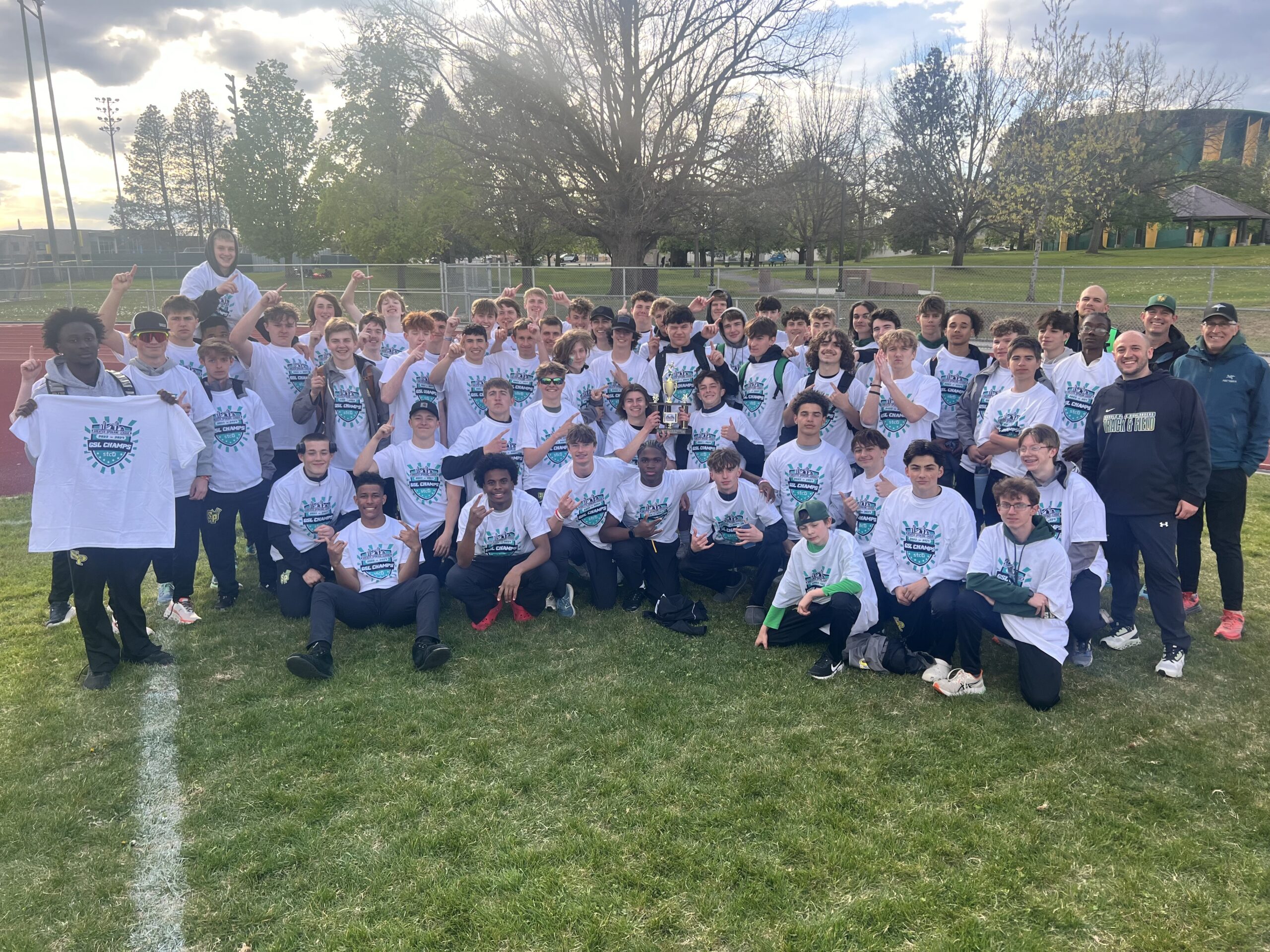 Shadle Park 2A boys track and field team