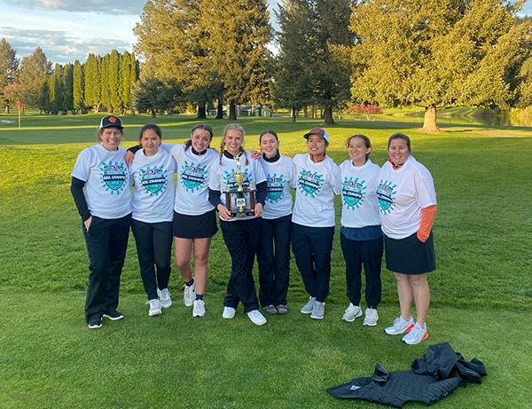 3A/4A Lewis & Clark High school girls golf team